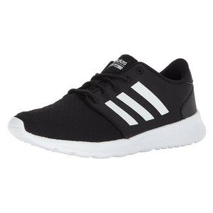 adidas Womens Black Cloudfoam QT Racer Running Walking Shoe Sneaker